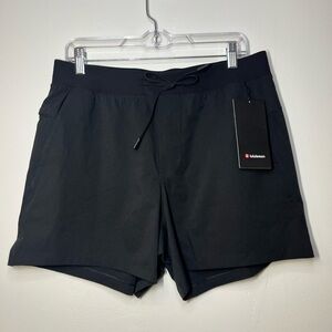Lululemon Zeroed In Short 5” Black Men’s Large NWT Zipper Pocket